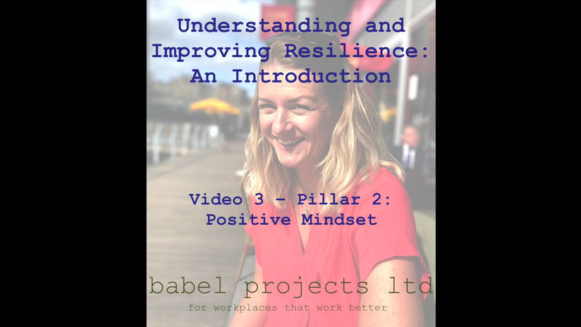 Pillar 2: Positive Mindset